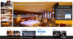 Desktop Screenshot of hotelpollux.ch